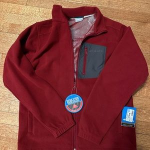 Men’s Columbia fleece jacket- medium - NWT!